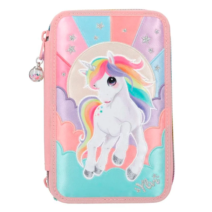 Creative Studio Ylvi Dreifach-Federtasche, rainbow