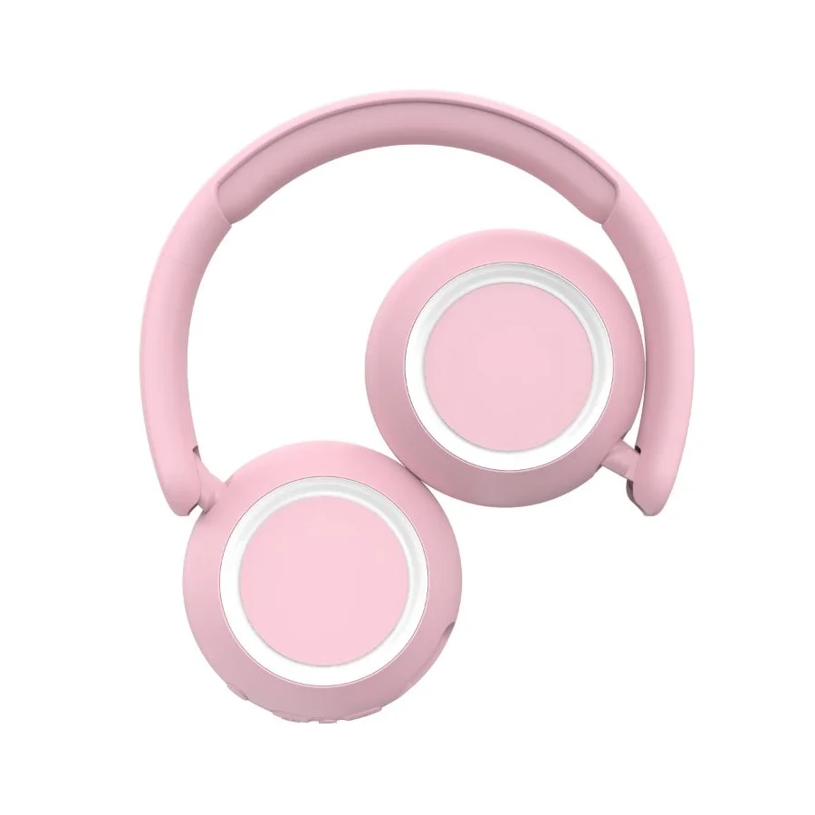 Lalarma Kabellose Kopfhörer mit Licht, rosa