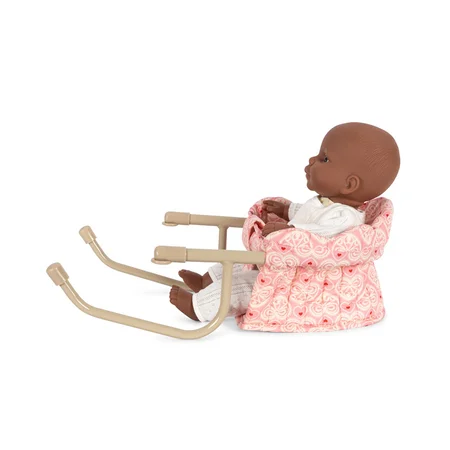 Konges Sløjd Puppen-Tischstuhl, Lacy pink