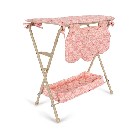 Konges Sløjd Puppen-Wickeltisch, Lacy pink