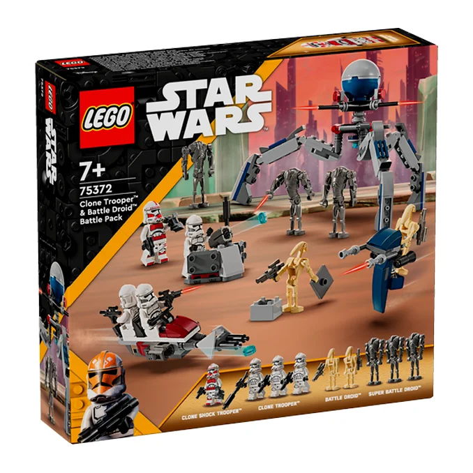 LEGO® Star Wars, Clone Trooper™ & Battle Droid™ Battle Pack