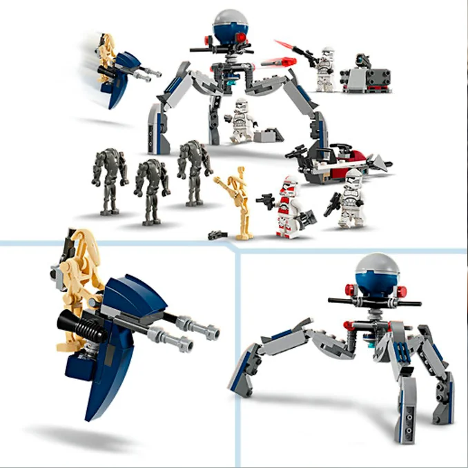 LEGO® Star Wars, Clone Trooper™ & Battle Droid™ Battle Pack