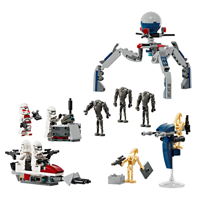 LEGO® Star Wars, Clone Trooper™ & Battle Droid™ Battle Pack