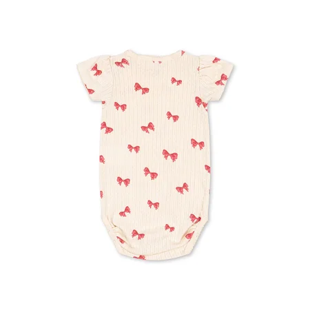 Konges Sløjd Minnie Body mit Puffärmeln, rosia bow