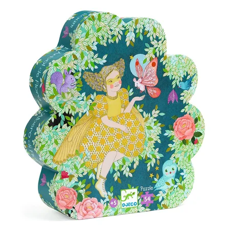 Djeco Scherenschnittpuzzle 54-teilig, Floras Baum