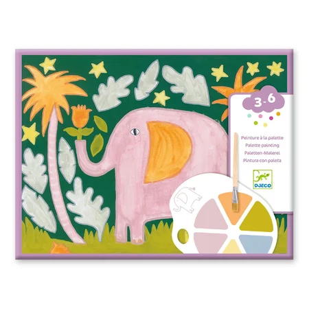 Djeco Kreatives Malen, Wildtiere