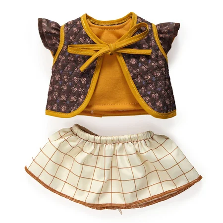 Djeco Lovely Pomea Puppenkleidung, Weste und Rock