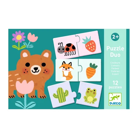 Djeco Duo Puzzle, Farben