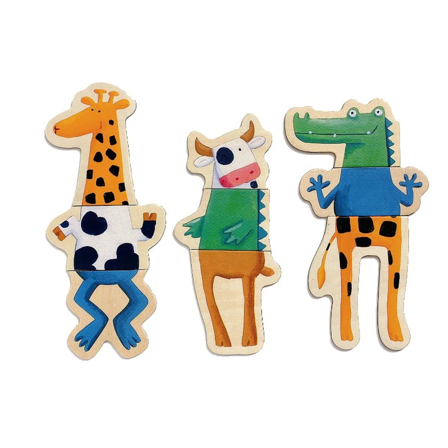 Djeco Magnete, verrückte Tiere