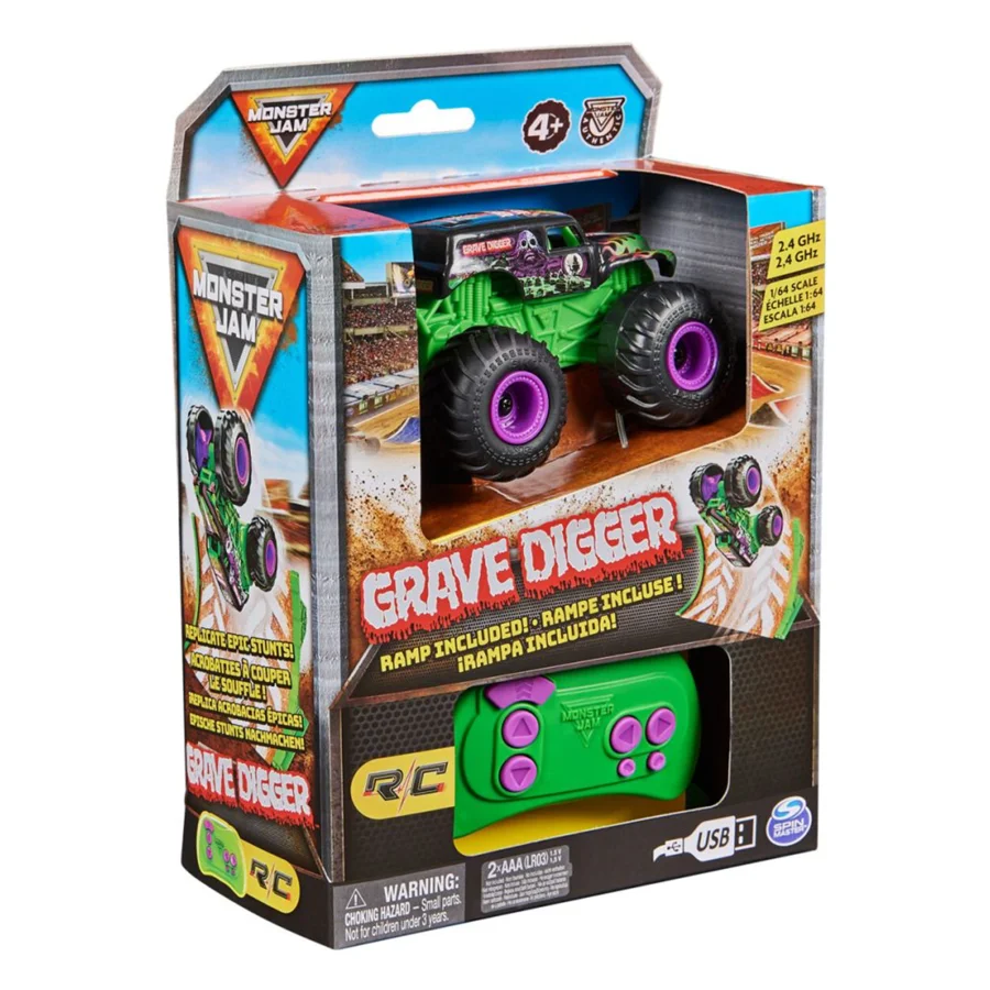 Monster Jam RC 1:64 - Grave Digger