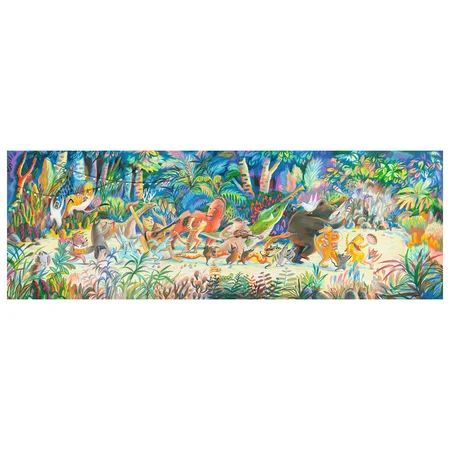 Djeco Puzzle Gallery: Woods Music Band - 200 Teile