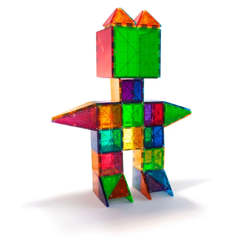 Magna-Tiles Baumagneten, clear - 100 Teile