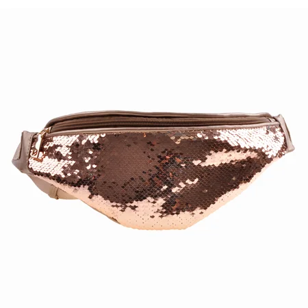 Sofie Schnoor bumbag, champagne paillet