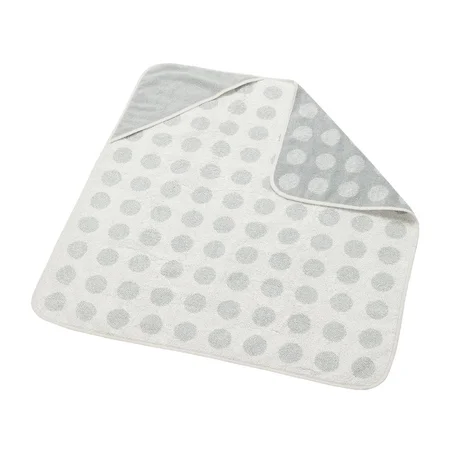 Kapuzenhandtuch Bio, cool grey, Leander