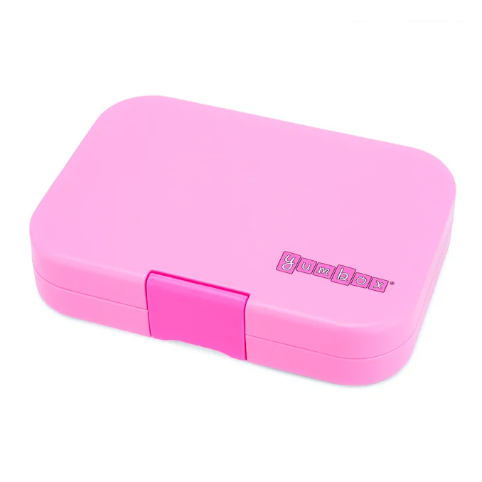 Yumbox Panino Brotbox mit 4 Fächern, Fifi pink - Paris je t'aime tray