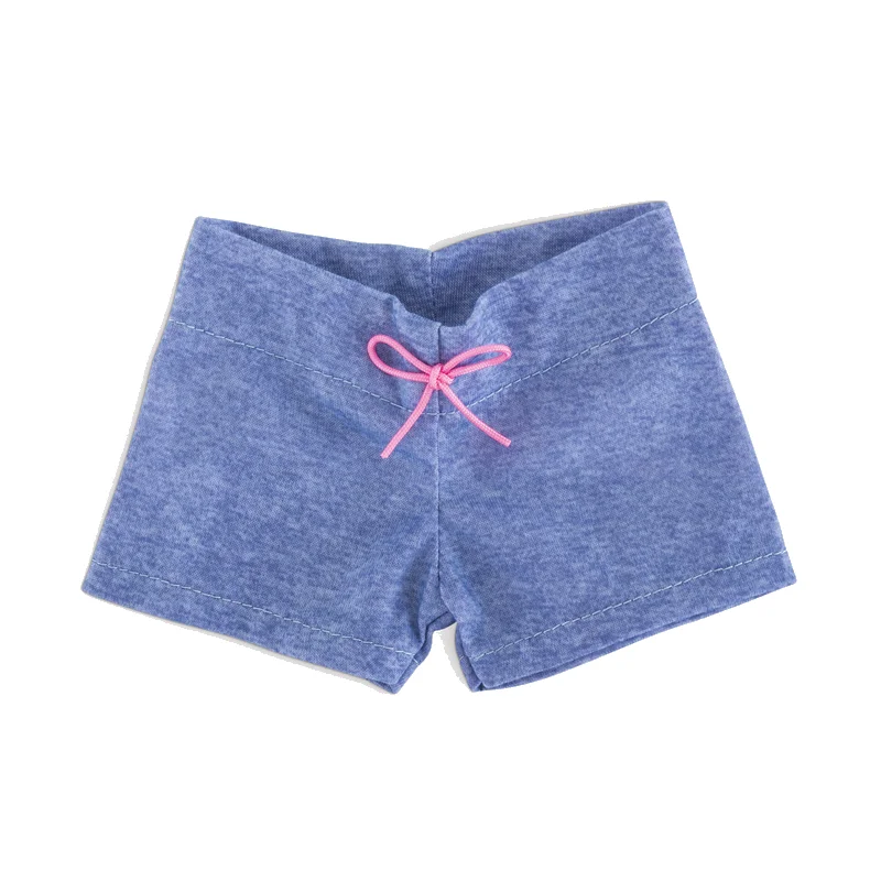 Corolle dukketøj, ma Corolle blå shorts