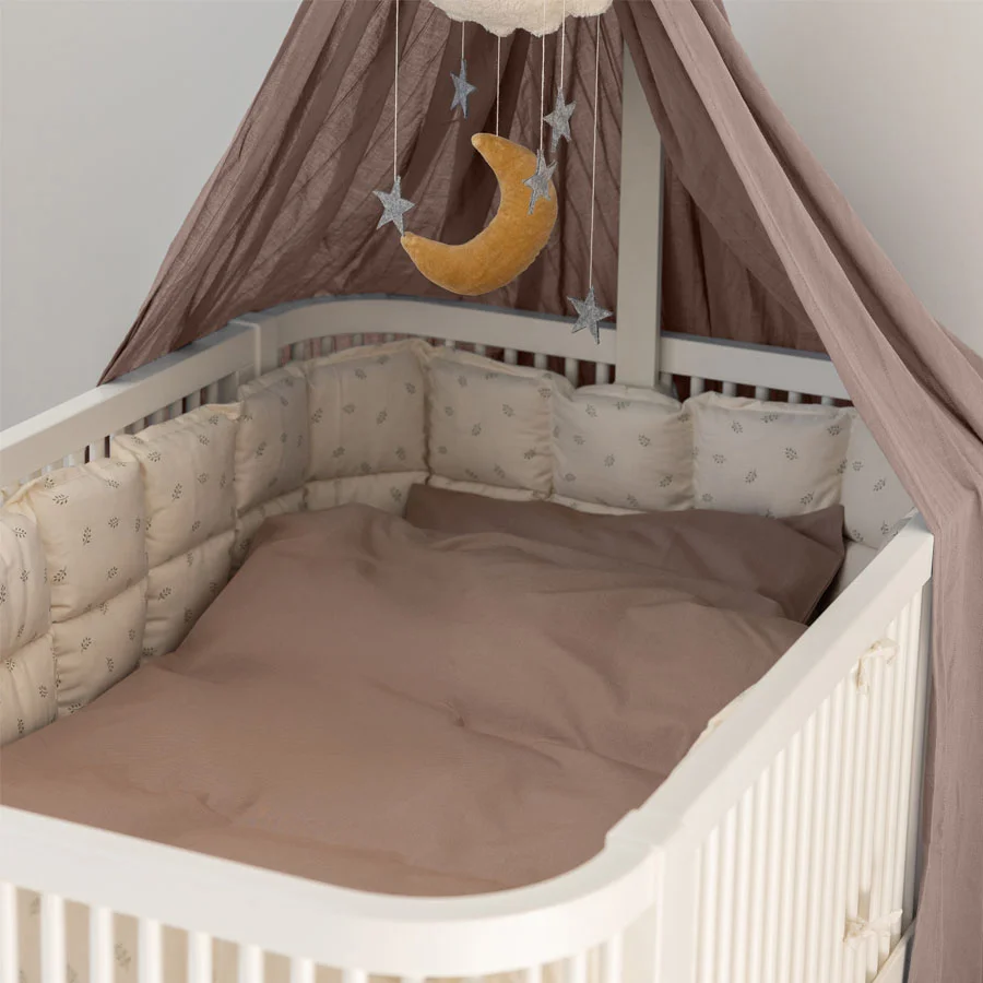 Sebra Klassik Baby-Bettwäsche, jetty beige