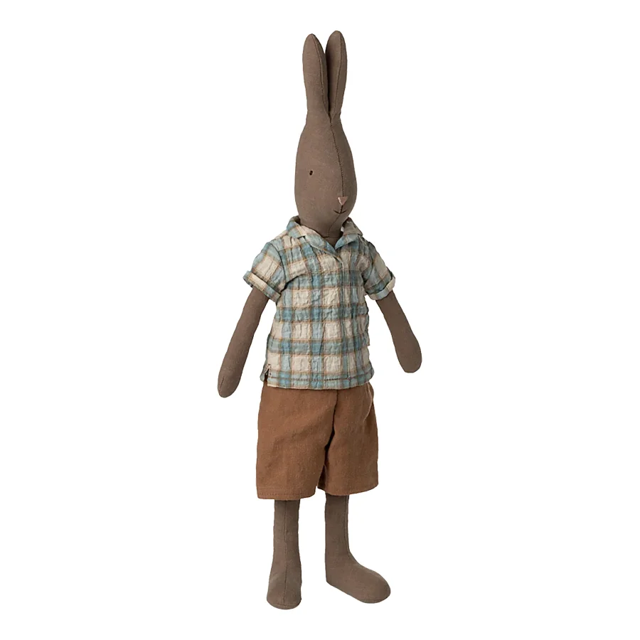 Maileg Kaninchen braun Größe 3, Pullover und Shorts