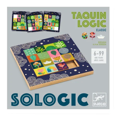 Djeco Spiel Sologic, Taquin Logic