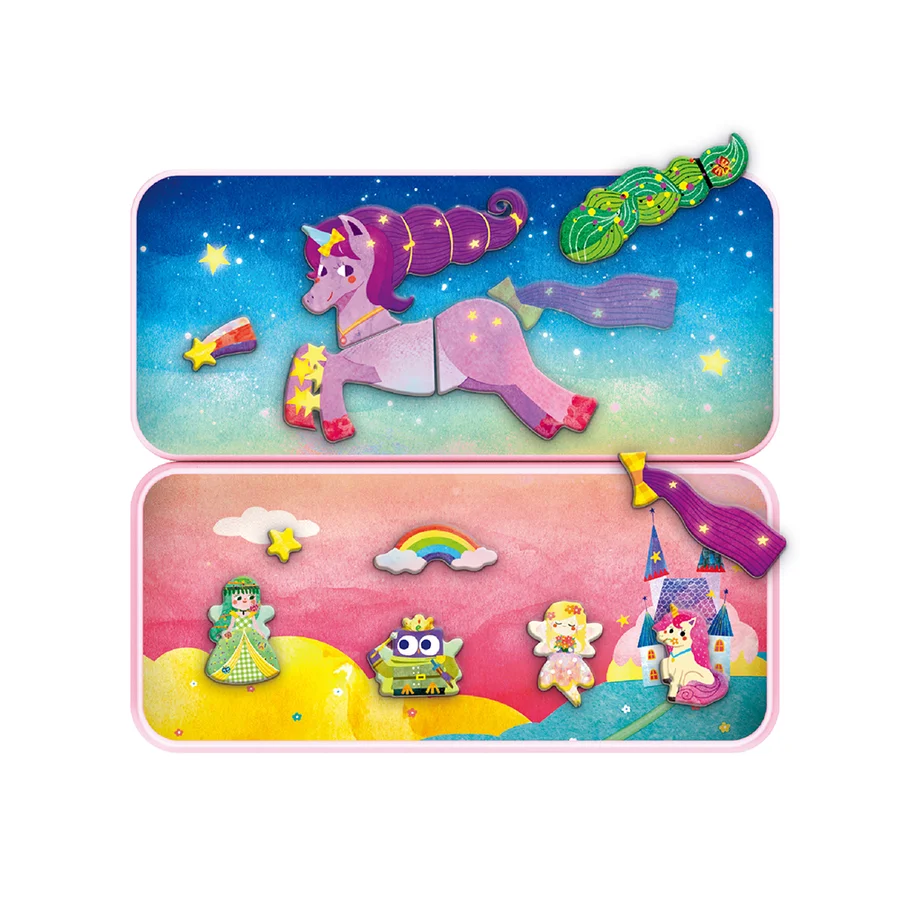 Magnetisches Spielzeug, Einhorn, MierEdu 