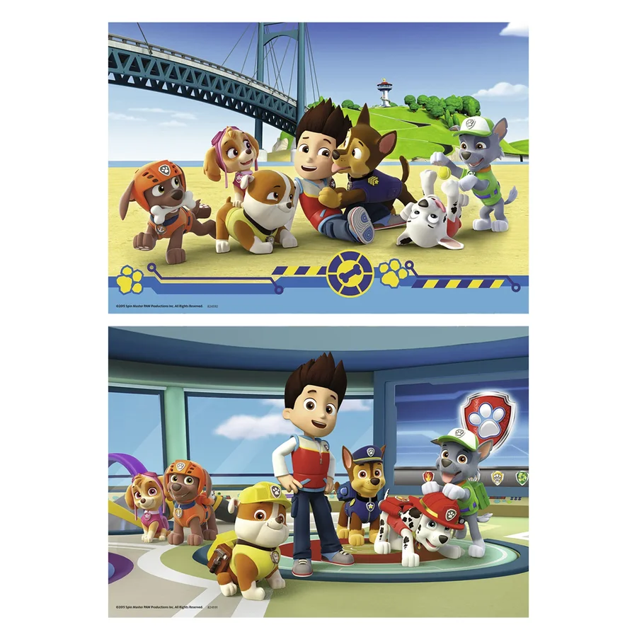 Ravensburger Paw Patrol Puzzle 2x 24 Teile, Hilfreiche Spür-Nasen