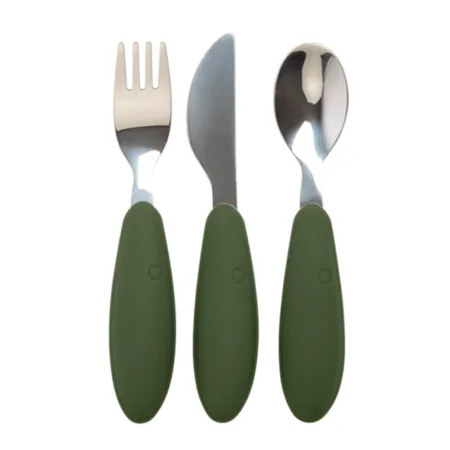 BIBS Besteckset, hunter green