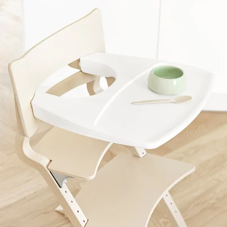 Leander Classic Tisch für Hochstuhl, weiß