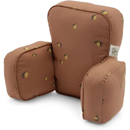 Konges Sløjd barnevognspude Deux, Lemon Brown