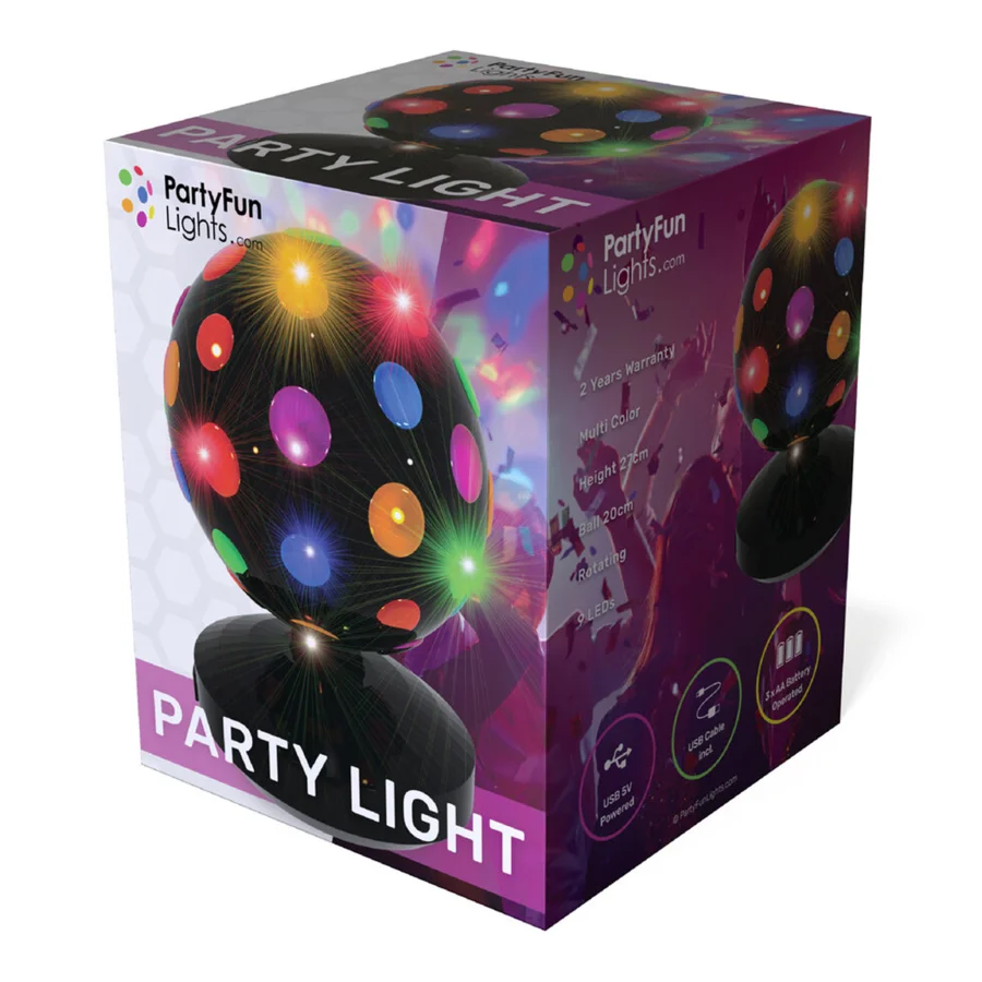 Disco Lampe, Ø20cm 