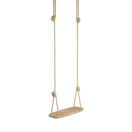 Lillagunga Schaukel "Classic" Eiche, beige Seile