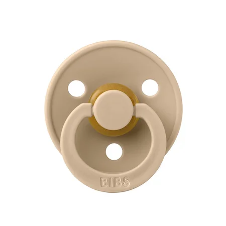 BIBS runder Schnuller, Größe 2 - taupe