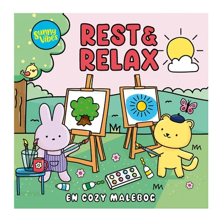 Rest & Relax: Cozy Malbuch