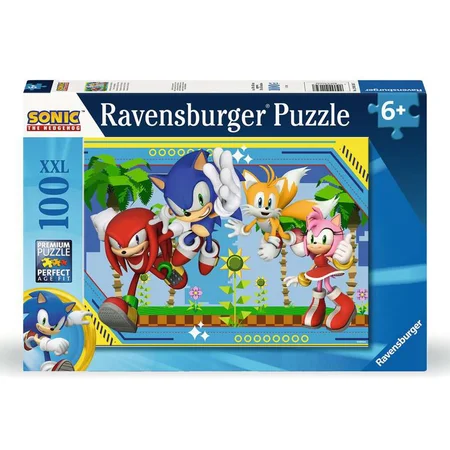Ravensburger Sonic Core-Puzzle mit großen Teilen, 100 Teile
