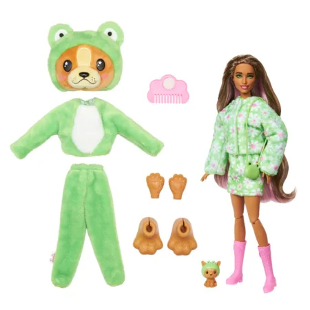 Cutie Reveal Kostüm Hund im Frosch, Barbie