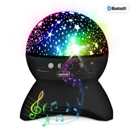 Sternenhimmel Bluetooth Lautsprecher, schwarz
