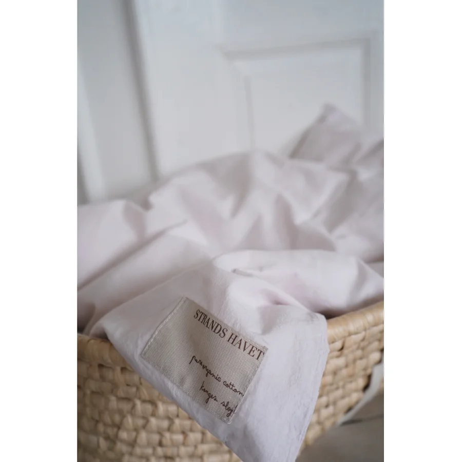 Konges Sløjd babysengetøj, Crinkle Strands Havet -  Lavender Mist