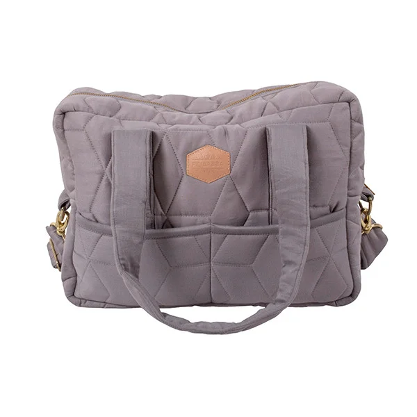 Filibabba quilt pusletaske, dark grey