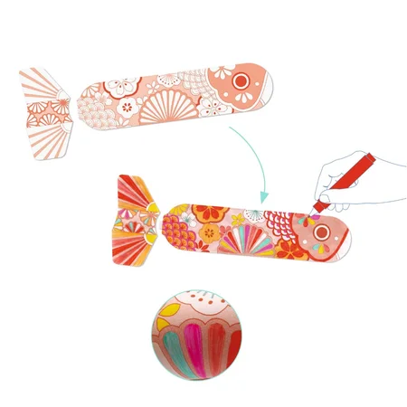Djeco DIY Fliegender Fisch - Koinobori