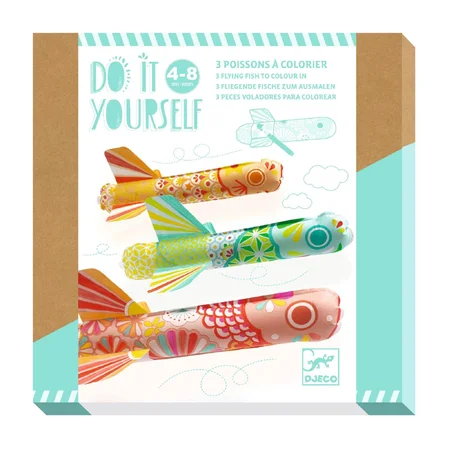 Djeco DIY Flyvende Fisk - Koinobori