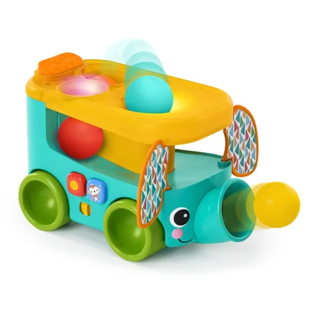 Bright Starts Pop & Roll Safari Bus™ Ballspielzeug