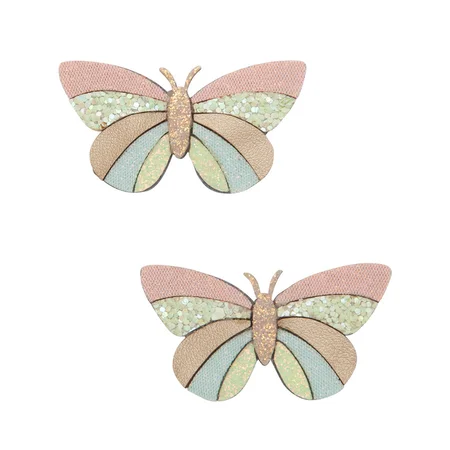 Mimi & Lula Haarspangen, Streifen Schmetterling Frühlingszauber