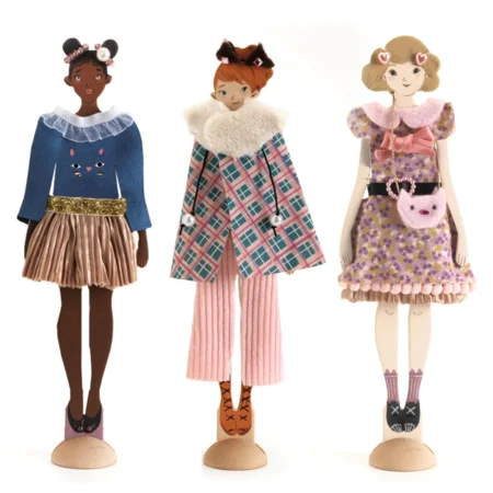 Djeco Ankleidepuppe, Mode von Lucille