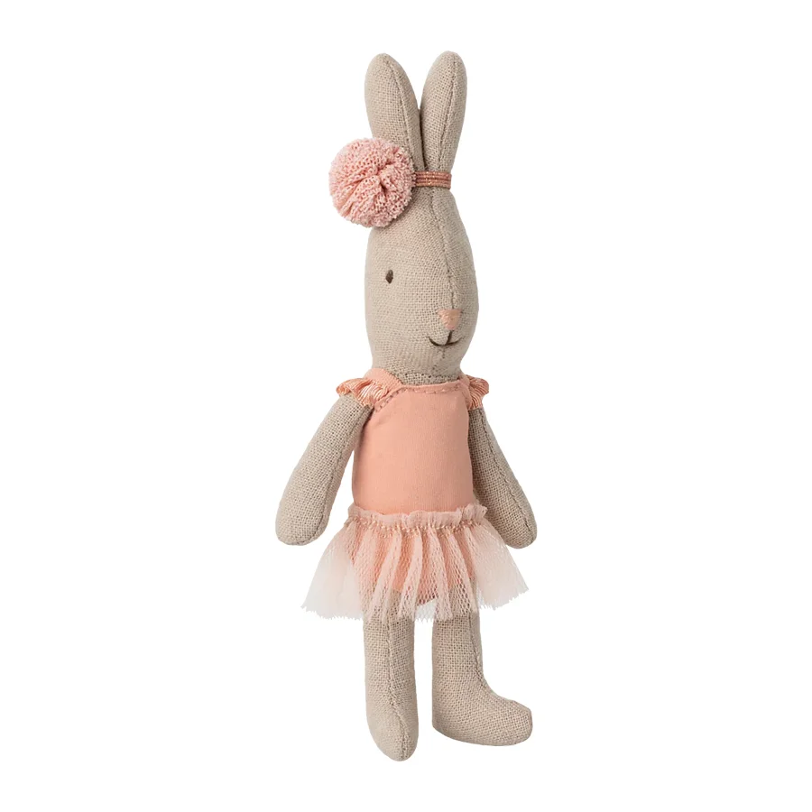 Maileg Mikro-Hase, rosa Tüllrock