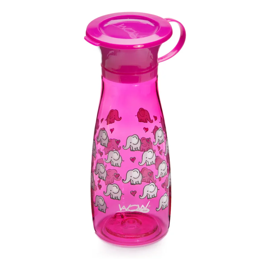 WOW Becher Mini, pink elephants