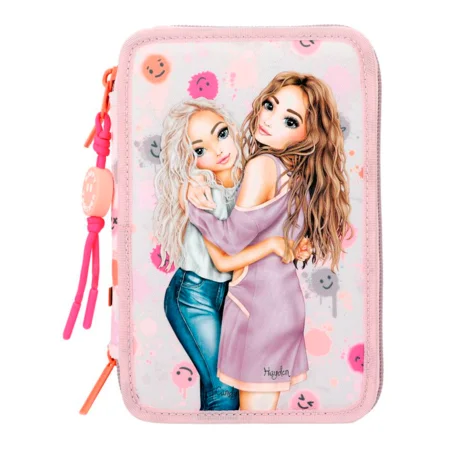 Topmodel Federtasche mit 3 Fächern, happy together