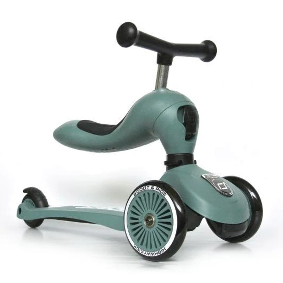 Scoot and Ride 2-in-1 Laufrad, Highway Kick 1 - forest