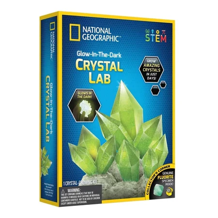 National Geographic Glow-In-The-Dark Kristalllabor