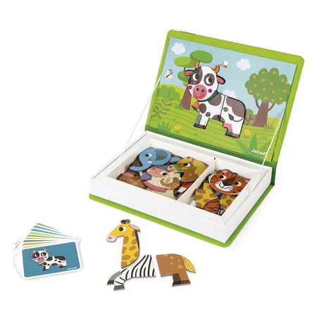 Janod Magneti'Book Tiere, 30 Magnete