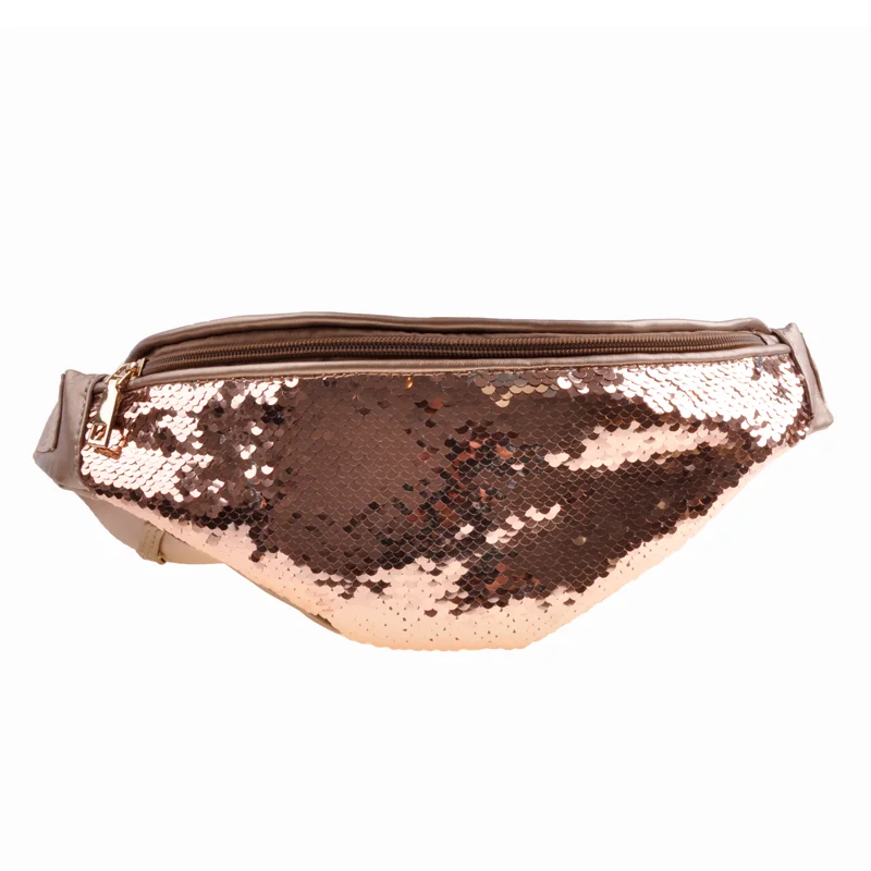 Sofie Schnoor bumbag, champagne paillet
