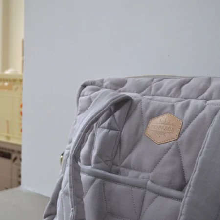 Filibabba quilt pusletaske, dark grey